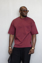 Kenth Atelier Lustre Tee – Burgundy