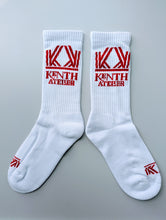 Kenth Atelier Premium Cotton Socks- Burgundy print (2 pairs)